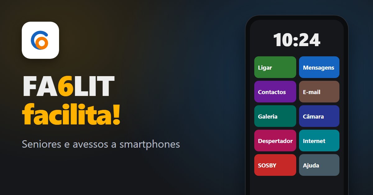 FA6LIT, o telemóvel simples para seniores